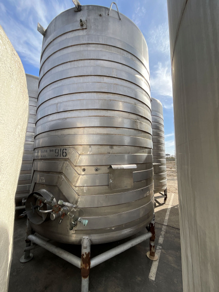 Used Jacketed Tanks